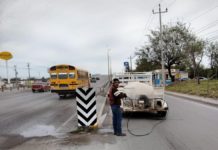 Habilita Gobierno de Reynosa señalamientos viales para prevenir accidentes