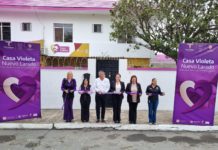 Apertura Américo tercera Casa Violeta en Tamaulipas