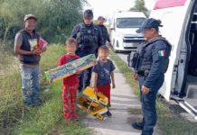 Fortalece Guardia Estatal de Género proximidad con niños y niñas de Nuevo Laredo