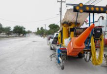 Trabaja Gobierno de Carlos Peña Ortiz en mantenimiento general de Reynosa