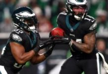 Eagles recupera la cima Este de la NFC al derrotar a Giants