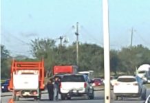 Chocan dos unidades en carretera a Río Bravo-Reynosa dejando solo daños