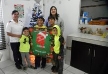 Festejan 12 niños la Navidad en el Ejército de Salvación