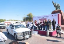 Dan banderazo de inicio al programa “Navidad Blanca”