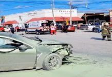 Encontronazo deja lesionados, daños y conato de incendio en una de las unidades