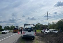 Accidente deja lesionados en carretera Tampico a Mante