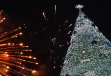 Espectacular Encendido del Pino Navideño en Tampico