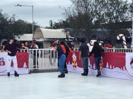 Invita Alcalde Carlos Peña Ortiz a familias a disfrutar pistas de patinaje en Reynosa