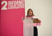 Rinde Rosa González 2 Informe de Actividad Legislativa; Pone a la Familia al Centro del Desarrollo y Bienestar