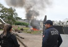 Moviliza a elementos de cuerpos de auxilio por incendio