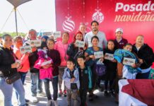 Gobierno de Carlos Peña Ortiz lleva alegría a familias con Posada Navideña DIF