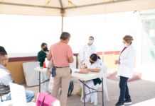 Realizan Jornada de Vacunación para la población en COMAPA Sur