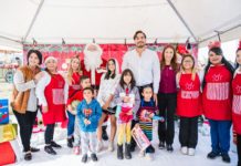 Convive Alcalde Carlos Peña Ortiz con familias de Jarachina Sur en Posada Navideña DIF