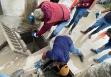 Efectuó COMAPA limpieza de pluviales en la colonia Almaguer