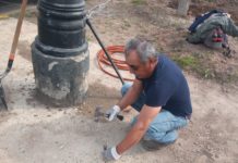 Reforzó Gobierno de Reynosa tendido eléctrico en calle Poza Rica