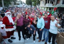 Festeja Úrsula Salazar con cientos de niños en la colonia Arenal
