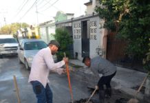 Reparó COMAPA fugas de agua potable en Jarachina Norte