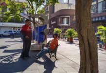 BIKERS “Por ti queremos orar” estuvieron hoy en la plaza de Armas Tampico