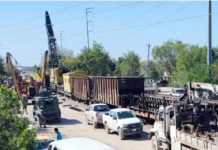 Otra vez se descarrila el tren en la Industrial dejó solo daños y el susto