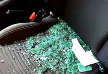 Rateros ocasionan daños en unidad para robar en la zona Centro