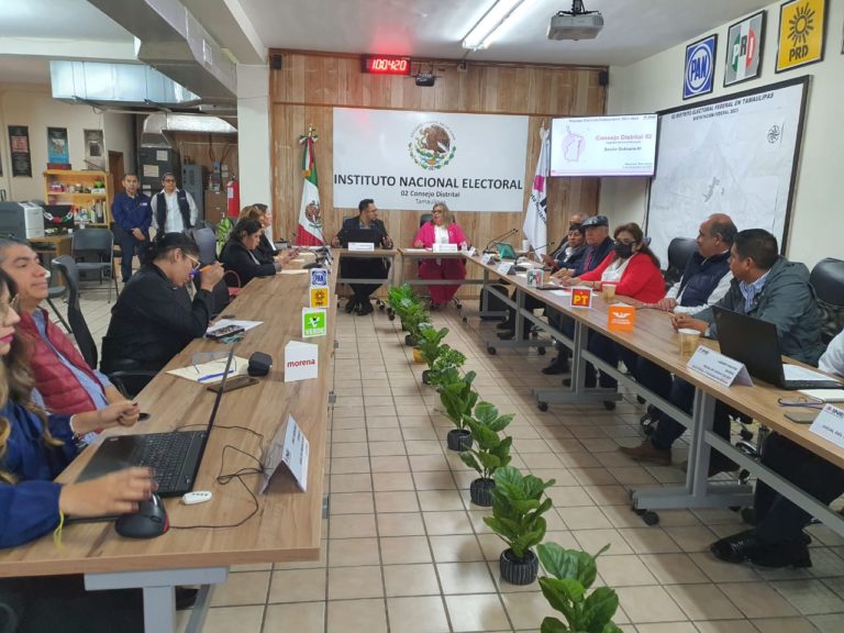 Se instalan Consejos Distritales del INE en Tamaulipas, para el Proceso Electoral Federal 2023-2024