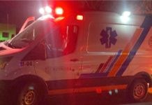 Unidad médica auxilia a persona tirada rumbo a carretera Reynosa-Río Bravo