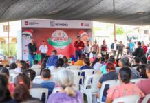 Disfrutaron en El Olmo Posada Navideña con el Presidente Municipal Carlos Peña Ortiz