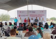 Benefició Gobierno del Alcalde Carlos Peña Ortiz Brigada Medica a colonia