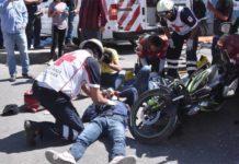 Motociclistas campeones en accidentes