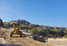 En el Altiplano tamaulipeco, construcción de vado conectará zonas ejidales