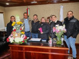 Masonería camarguense acudieron al fructífero encuentro con la máxima autoridad municipal
