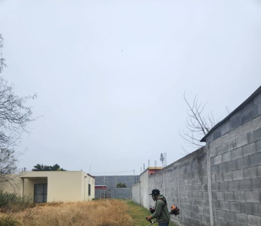 Continuando con la limpieza de calles y liberación de banquetas