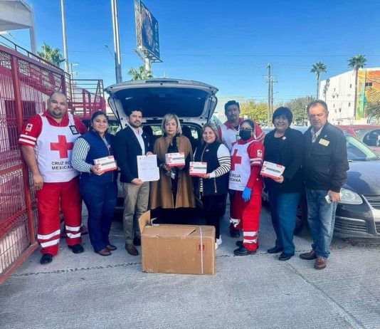 Camargo recibe generosa donación de pruebas de COVID en Reynosa