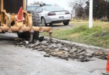 Realizan rehabilitación de pavimento con concreto hidráulico de la calle 16 de septiembre