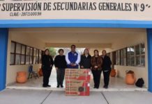 Entrega de 2 mini-split en escuela Primaria “Adolfo López Mateos”