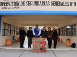 Entrega de 2 mini-split en escuela Primaria “Adolfo López Mateos”