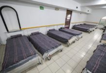 Constató Carlos Peña Ortiz buen estado y atención a albergados de invierno en Reynosa