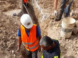 Refuerza COMAPA infraestructura en la Zona Centro con Instalación de válvula de 4 Pulgadas