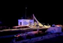 Aparatoso accidente en antigua garita abandonada deja dos personas muertas