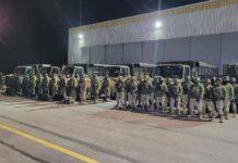 Elementos del Ejército Mexicano, y Guardia Nacional arribaron a Rey osa para reforzar la seguridad en Tamaulipas
