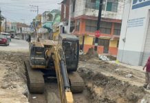 Avanza obra de un colector de COMAPA Sur en Ciudad Madero