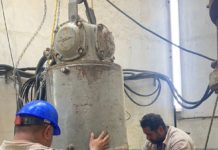 Intensivo mantenimiento de cárcamos de COMAPA Sur