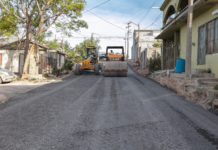 Supervisó Carlos Peña Ortiz pavimentación hidráulica de 2.2 MDP en la colonia Jacinto López