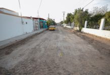 Pavimenta Gobierno de Carlos Peña Ortiz calle de la Colosio con recursos de REPUVE