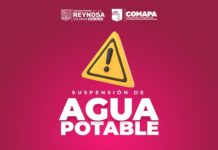 Programa COMAPA suspensión de agua en Valle Soleado el lunes 15 de enero