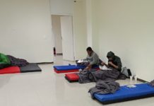 Aporta Gobierno de Reynosa alimentación a personas en albergue