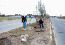 Realiza Gobierno de Carlos Peña Ortiz acciones de mantenimiento y limpieza