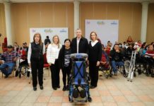 Brindan Chucho Nader y Aída Féres de Nader Apoyo Total a las Personas con Discapacidad