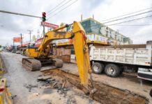 Dirige Gobierno de Carlos Peña Ortiz rehabilitación de drenaje en la colonia Rodríguez