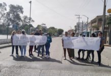 Bloquean la Chapultepec en la colonia Tamaulipas en protesta porque CFE, TELMEX y Cable no les hace caso